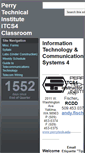 Mobile Screenshot of itcs4web.perrytech.edu