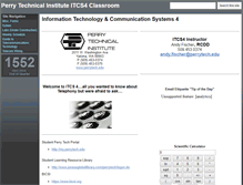 Tablet Screenshot of itcs4web.perrytech.edu